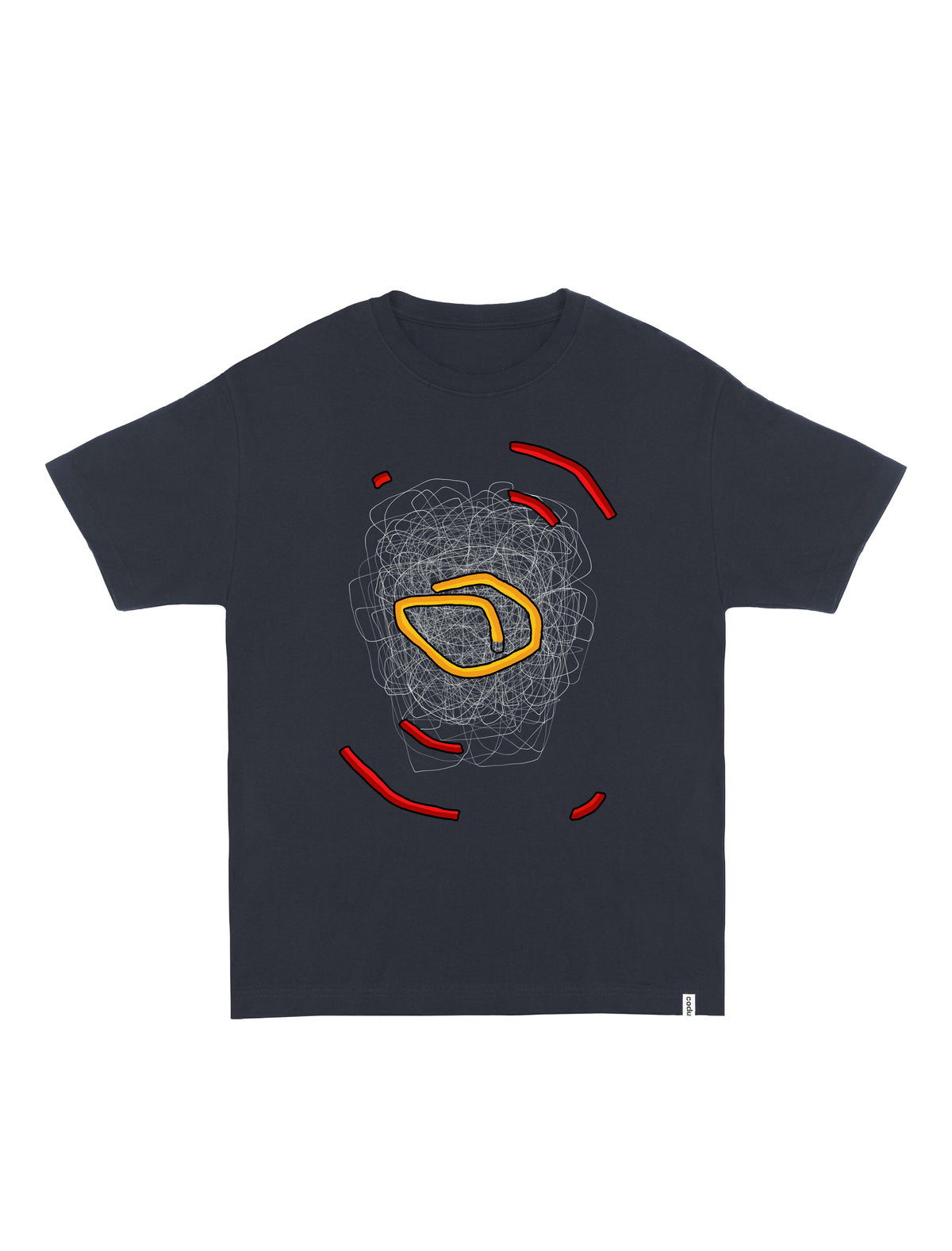 11 Code Switching T-SHIRT // Relaxed Fit - DARK GREY / M