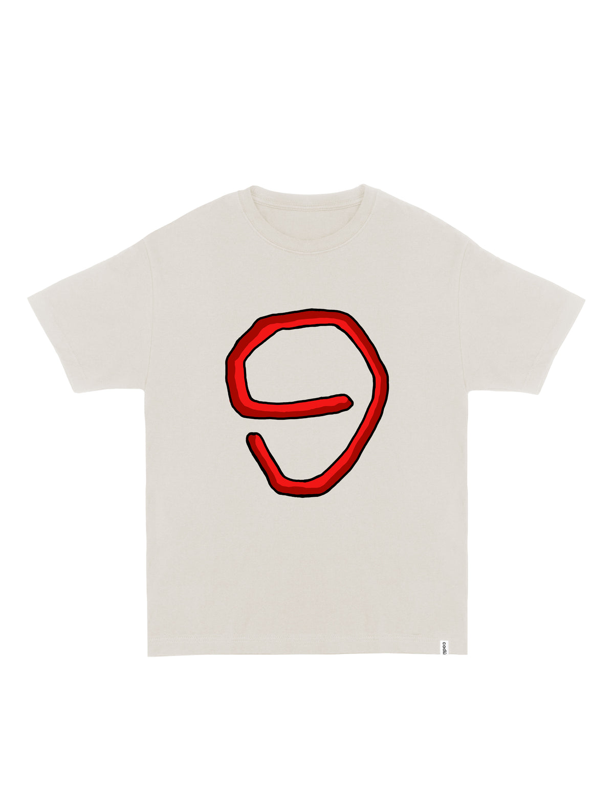 16 Code Switching T-SHIRT // Relaxed Fit - VINTAGE WHITE / M