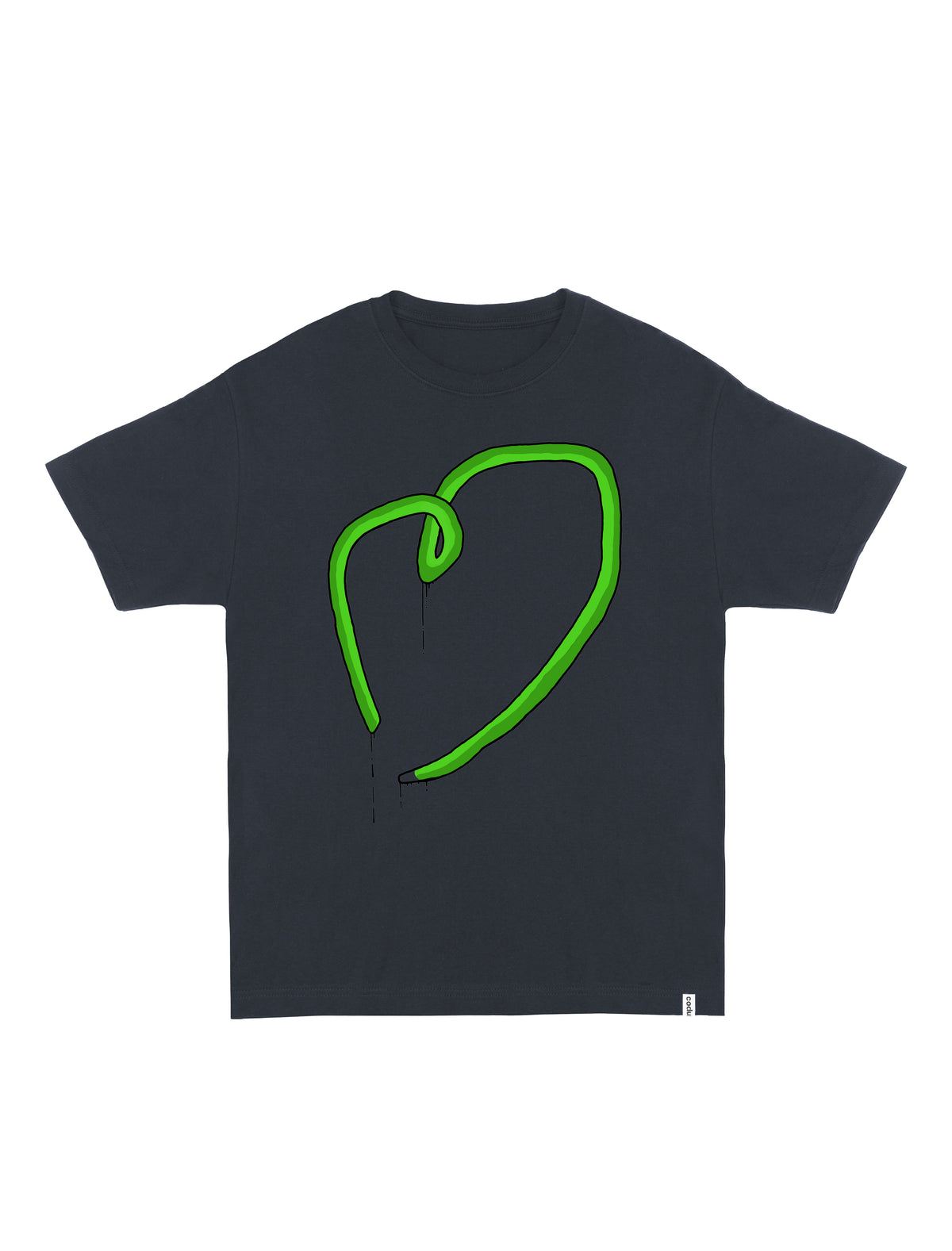18 Code Switching T-SHIRT // Relaxed Fit - DARK GREY / M