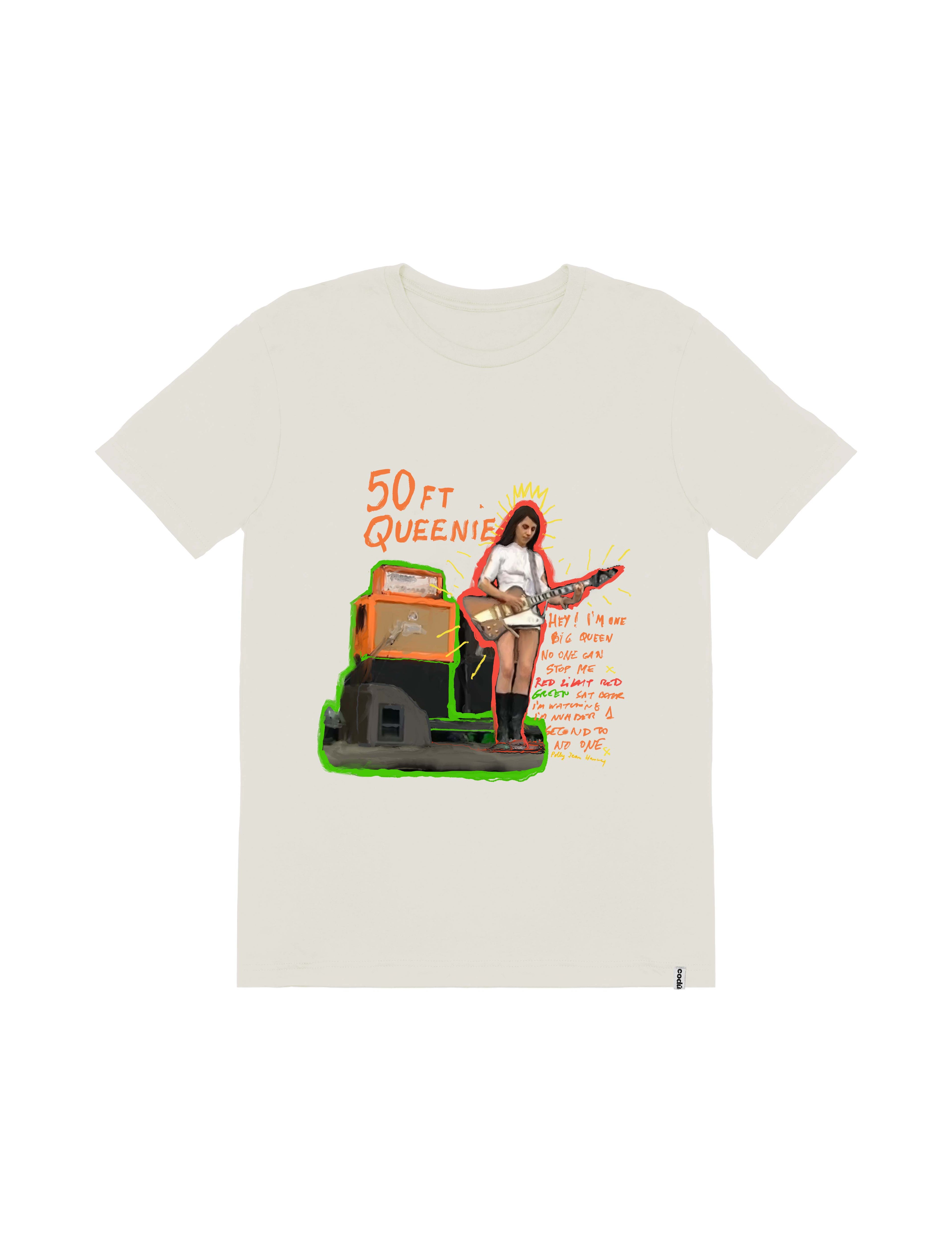 50FTQUEEN T-SHIRT // Classic Fit (ART3.001) - CODÚ