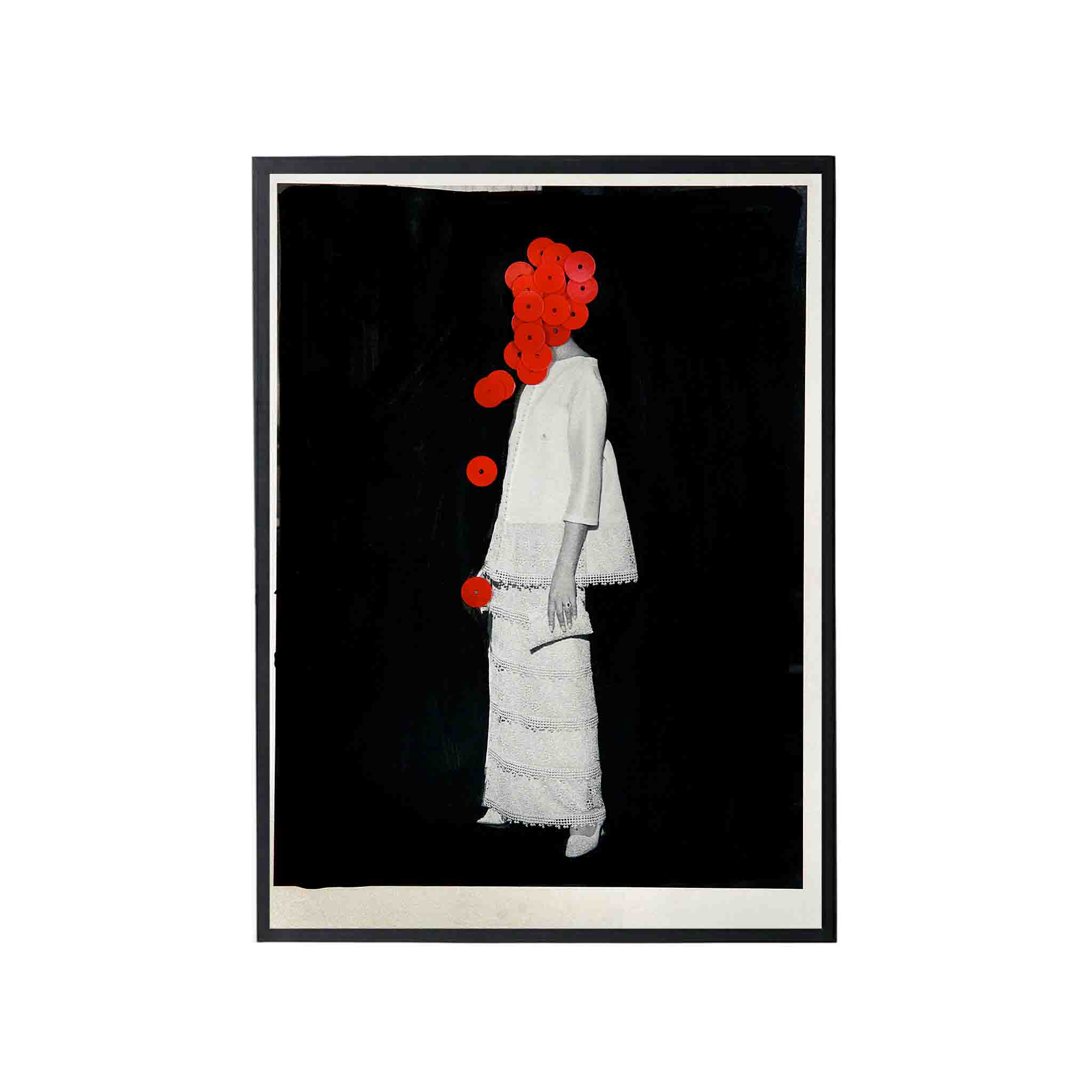 DENSE (REDBUTTONS) by Virginia Echeverría