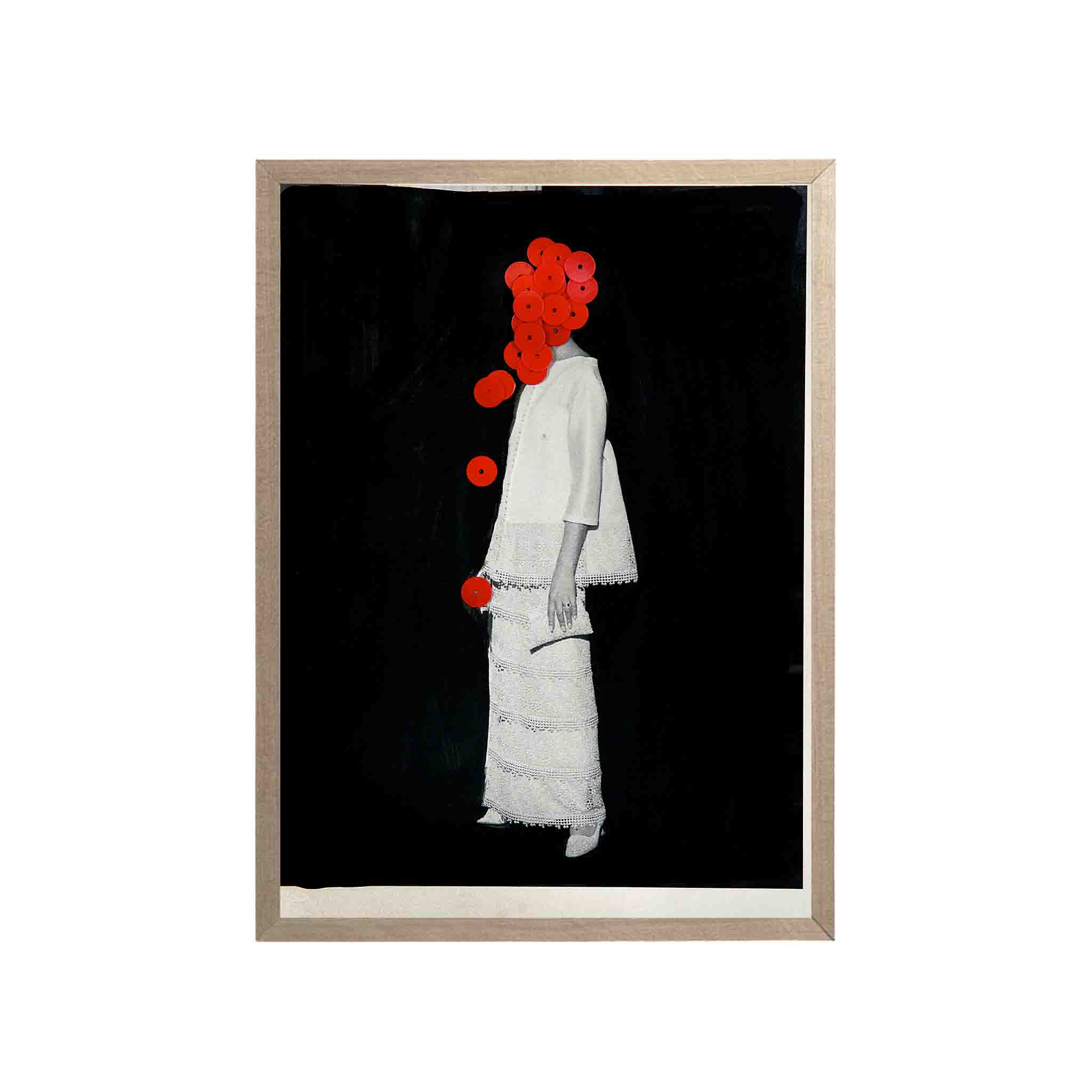 DENSE (REDBUTTONS) by Virginia Echeverría