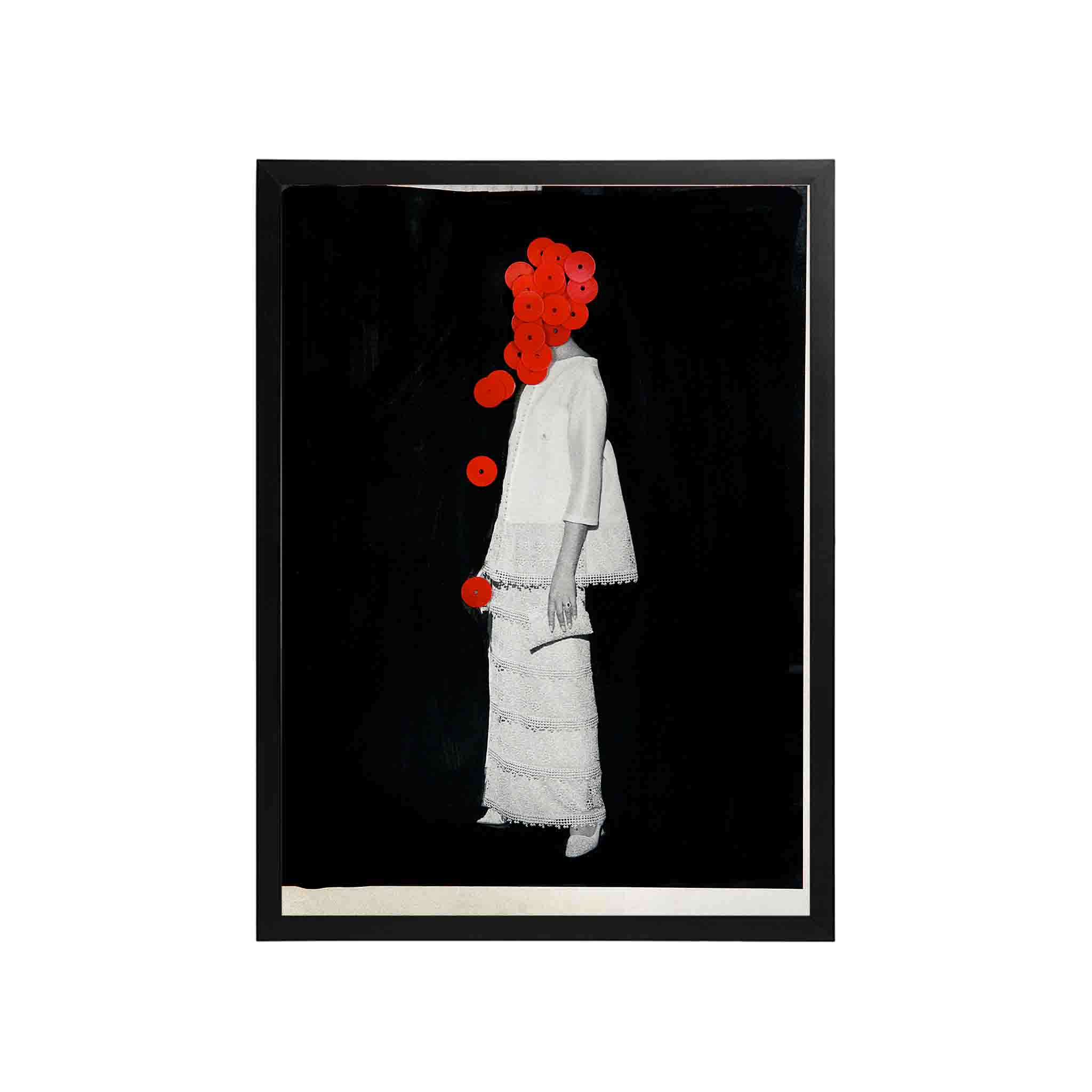 DENSE (REDBUTTONS) by Virginia Echeverría