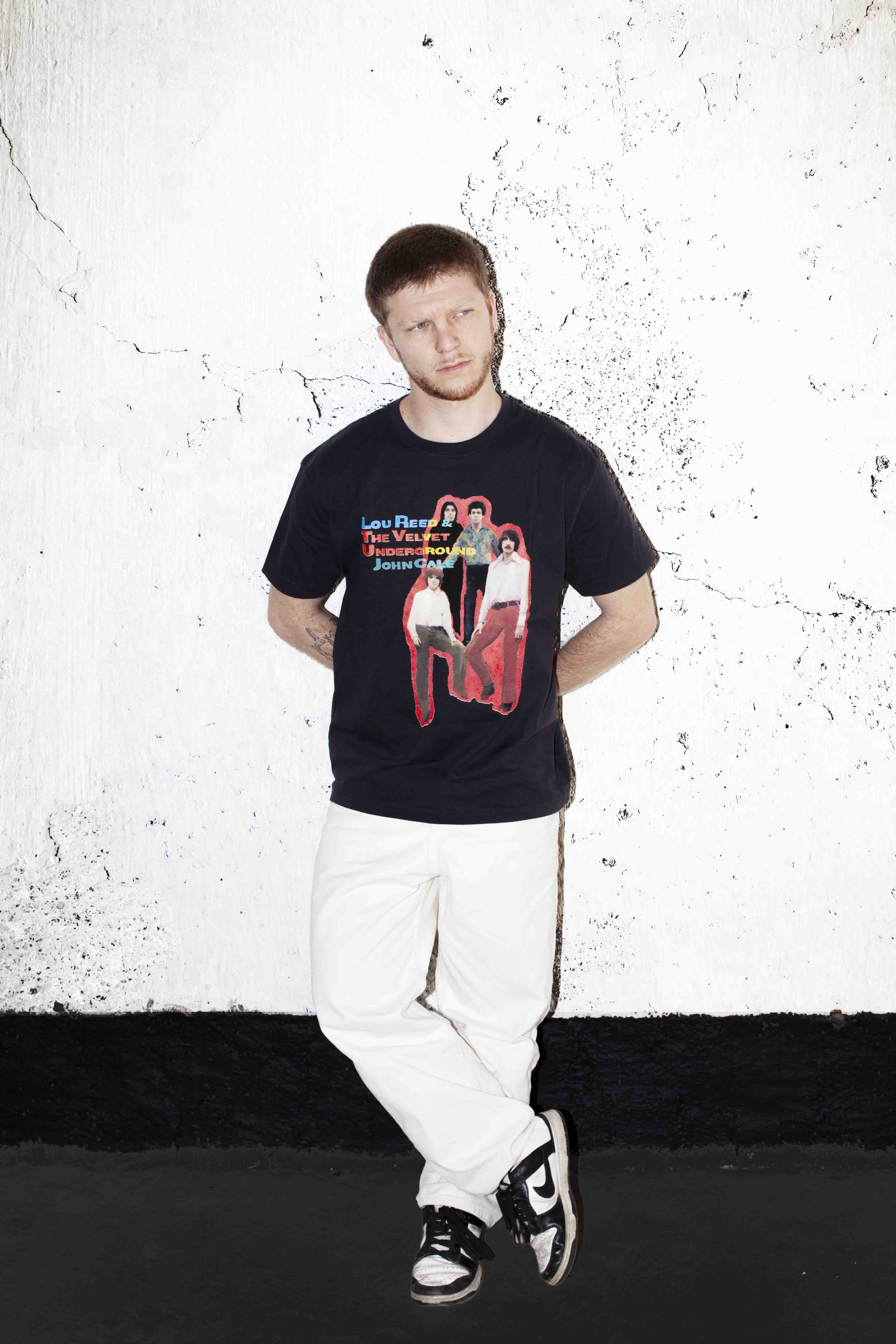 LOU VELVET T-SHIRT // Heavy Weight (3.010)