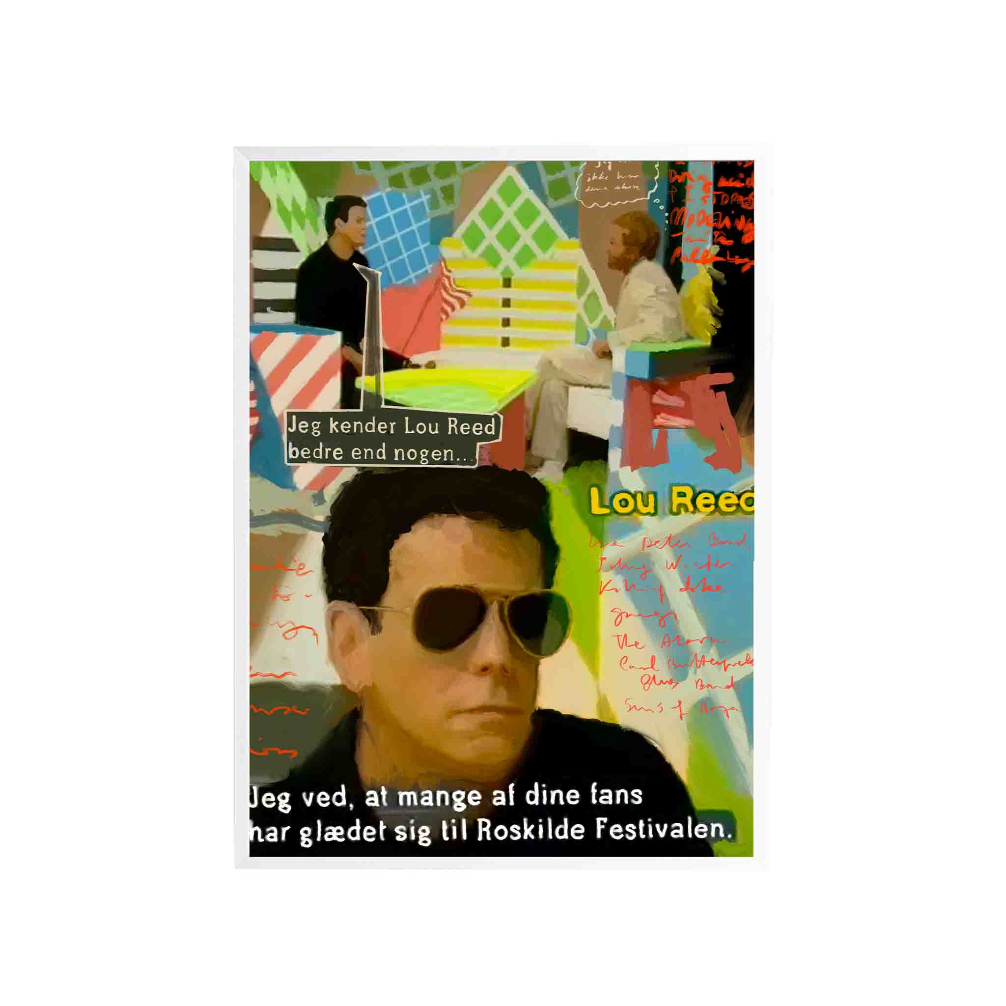 LOU REED DANISH TV by Sergio Coddou - CODÚ