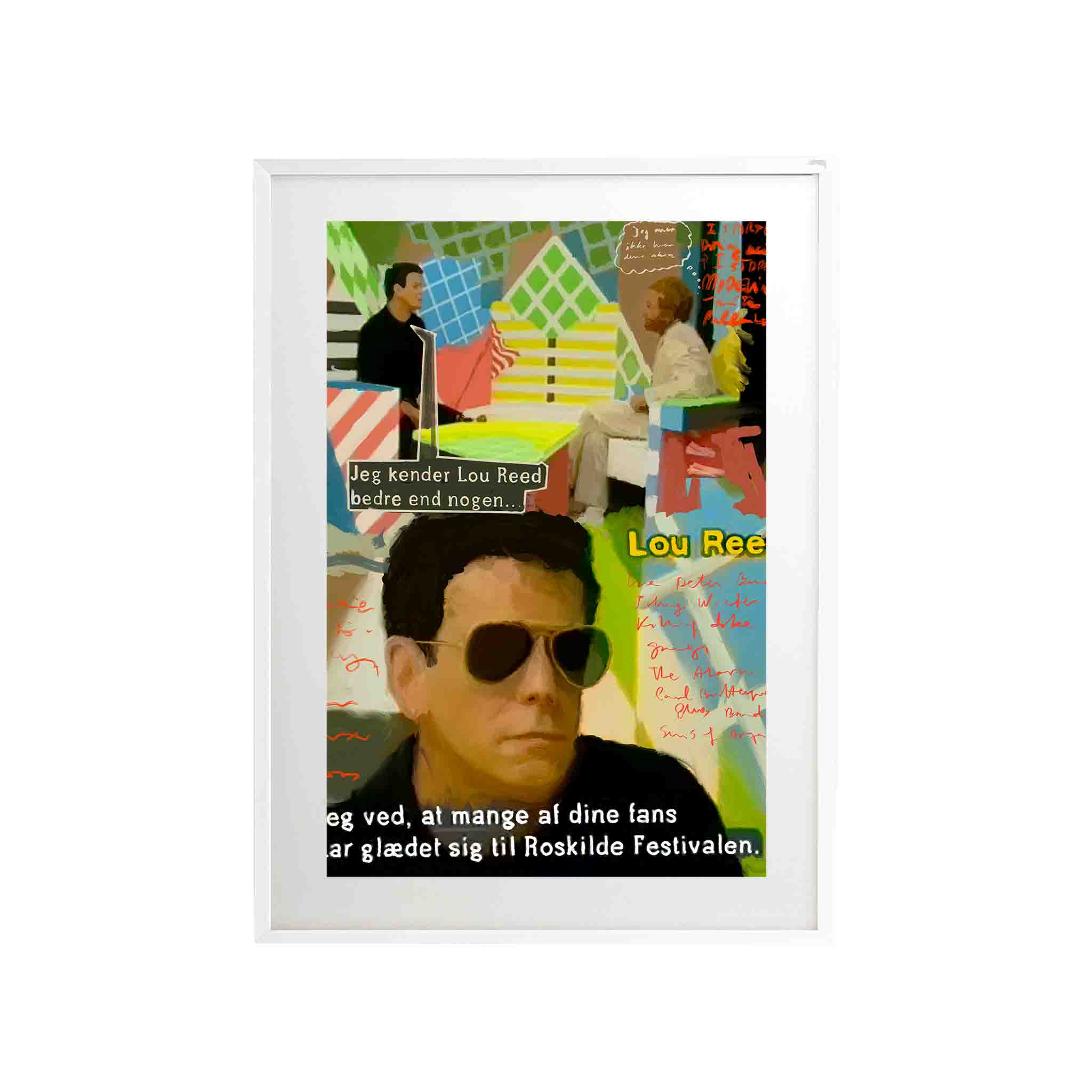 LOU REED DANISH TV by Sergio Coddou - CODÚ