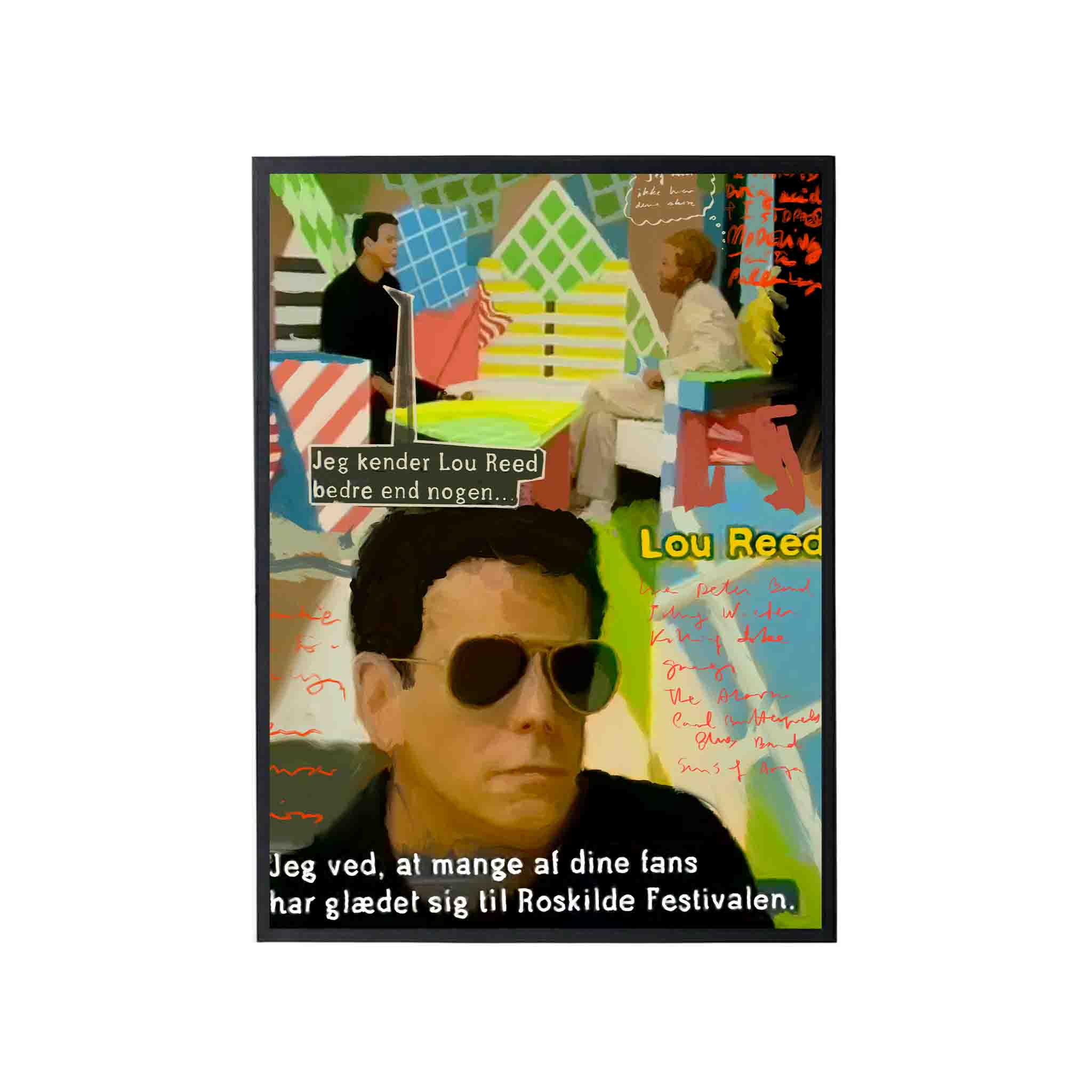 LOU REED DANISH TV by Sergio Coddou - CODÚ