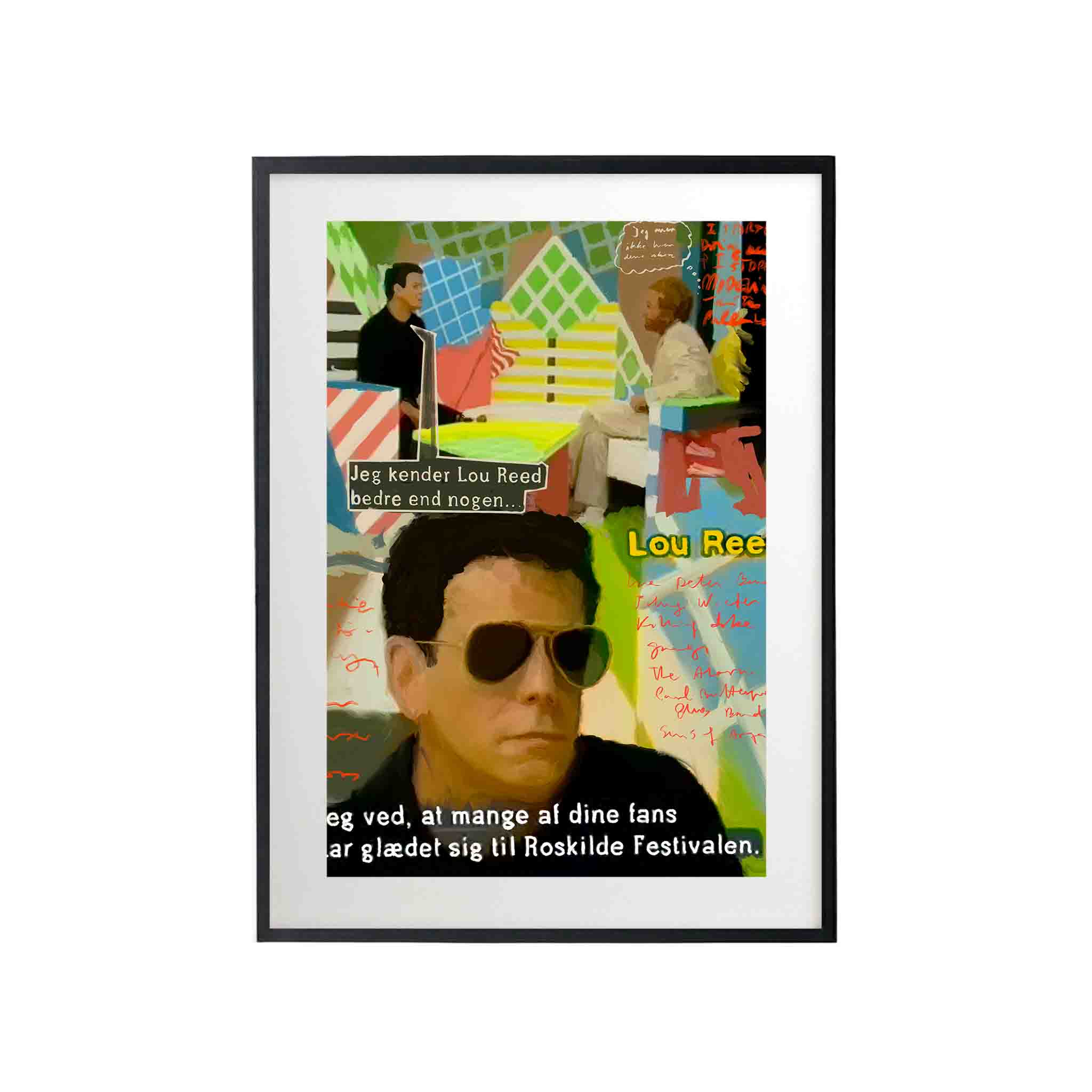 LOU REED DANISH TV by Sergio Coddou - CODÚ