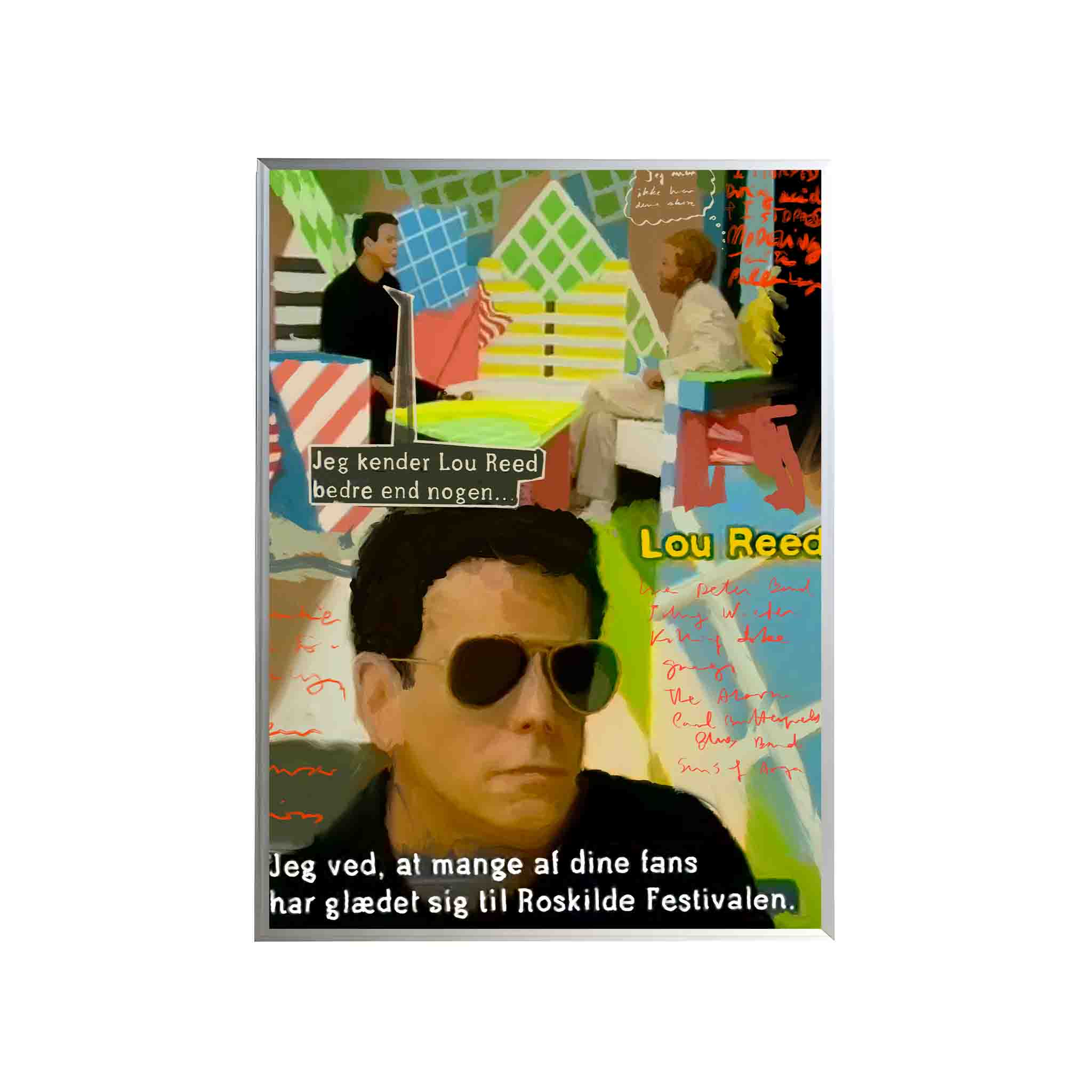LOU REED DANISH TV by Sergio Coddou - CODÚ