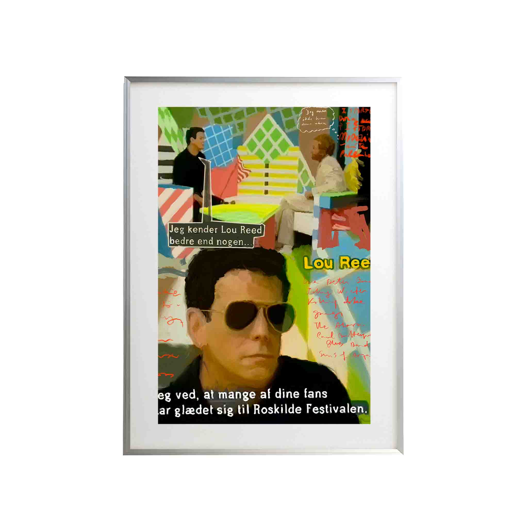 LOU REED DANISH TV by Sergio Coddou - CODÚ