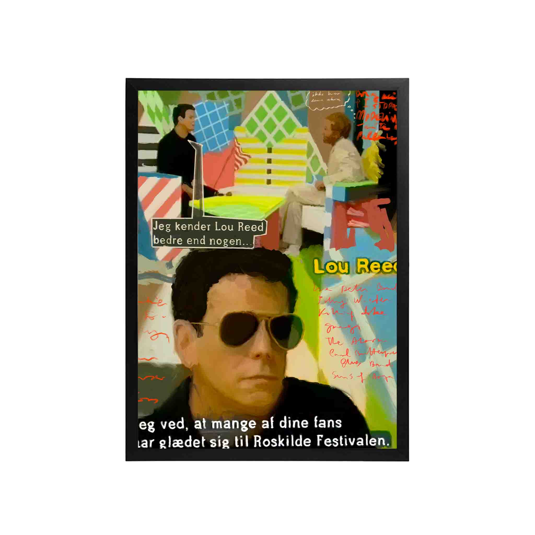LOU REED DANISH TV by Sergio Coddou - CODÚ