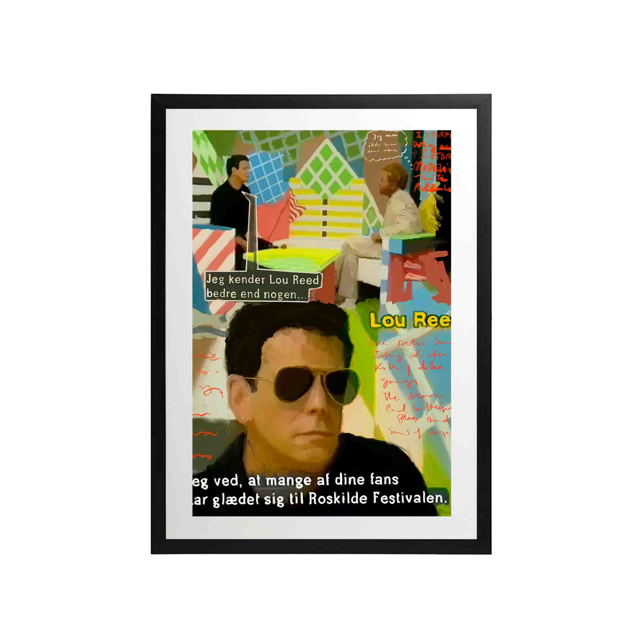 LOU REED DANISH TV by Sergio Coddou - CODÚ